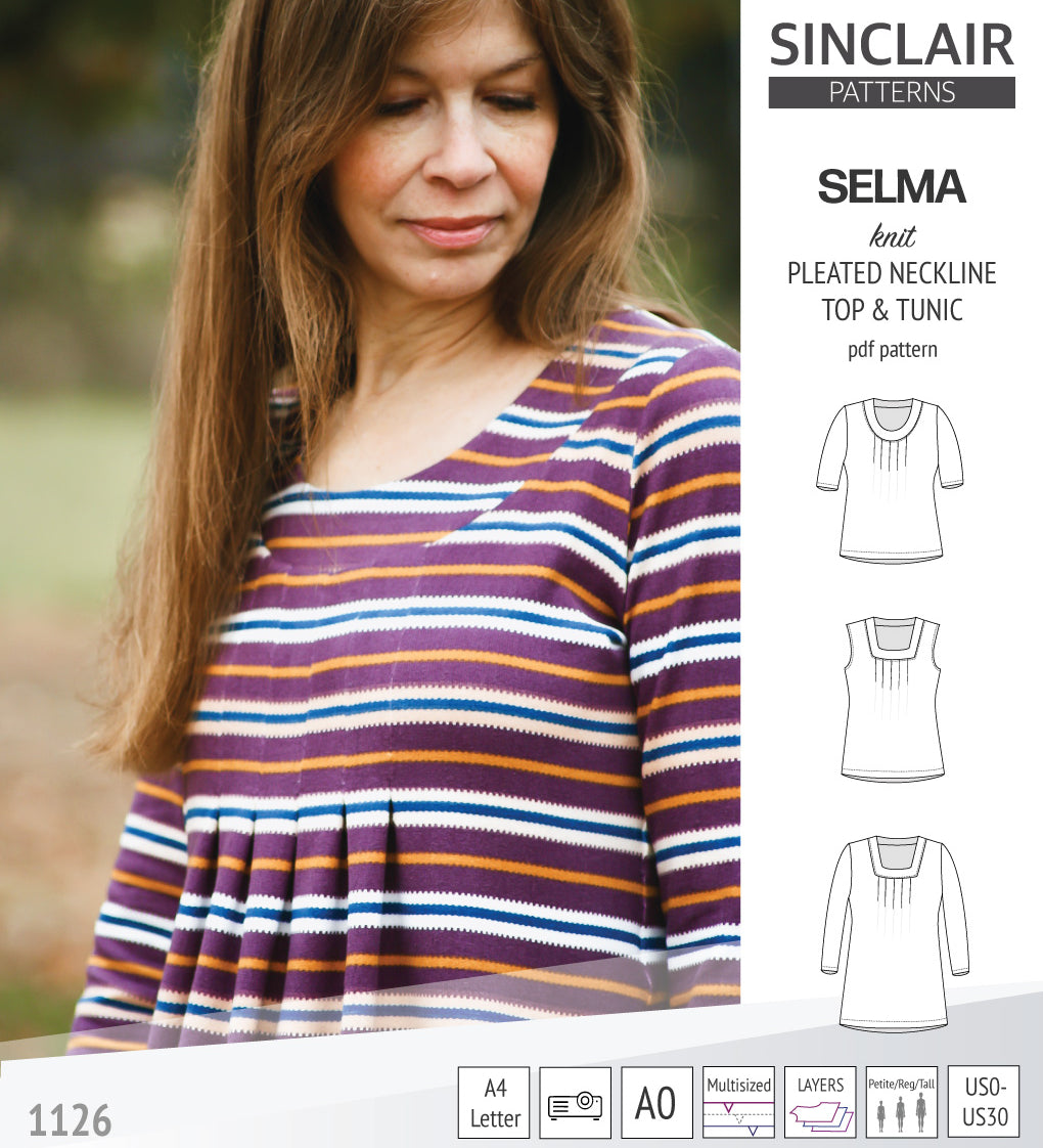 Sinclair Tuva Pattern Sinclair Patterns - pdf sewing patterns