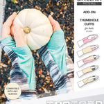 Easy thumbhole cuffs