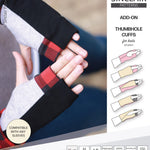 Easy thumbhole cuffs