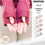 Easy thumbhole cuffs