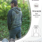 Sewing pattern pdf S9003 Walker knit raglan hoodie for men by Sinclair Patterns