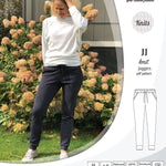 Sinclair Patterns S1072 JJ knit classic joggers for women sewing patterns pdf