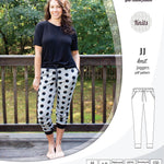 Sinclair Patterns S1072 JJ knit classic joggers for women sewing patterns pdf