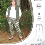 Sinclair Patterns S1072 JJ knit classic joggers for women sewing patterns pdf