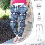 Sinclair Patterns S1072 JJ knit classic joggers for women sewing patterns pdf