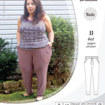 Sinclair Patterns S1072 JJ knit classic joggers for women sewing patterns pdf