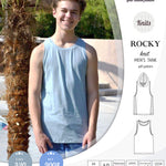 Sinclair Patterns 9004 Rocky knit tank for men pdf sewing pattern