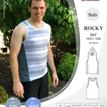 Sinclair Patterns 9004 Rocky knit tank for men pdf sewing pattern