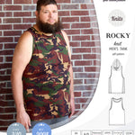 Sinclair Patterns 9004 Rocky knit tank for men pdf sewing pattern