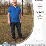 PDF sewing pattern Sinclair Patterns Classic shirt polo for men with collar or the hood